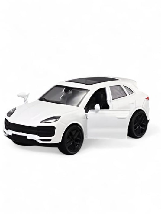 Porsche Turbo 1:36 Scale Diecast Car - White Metal Collectible Model | TV-N-24