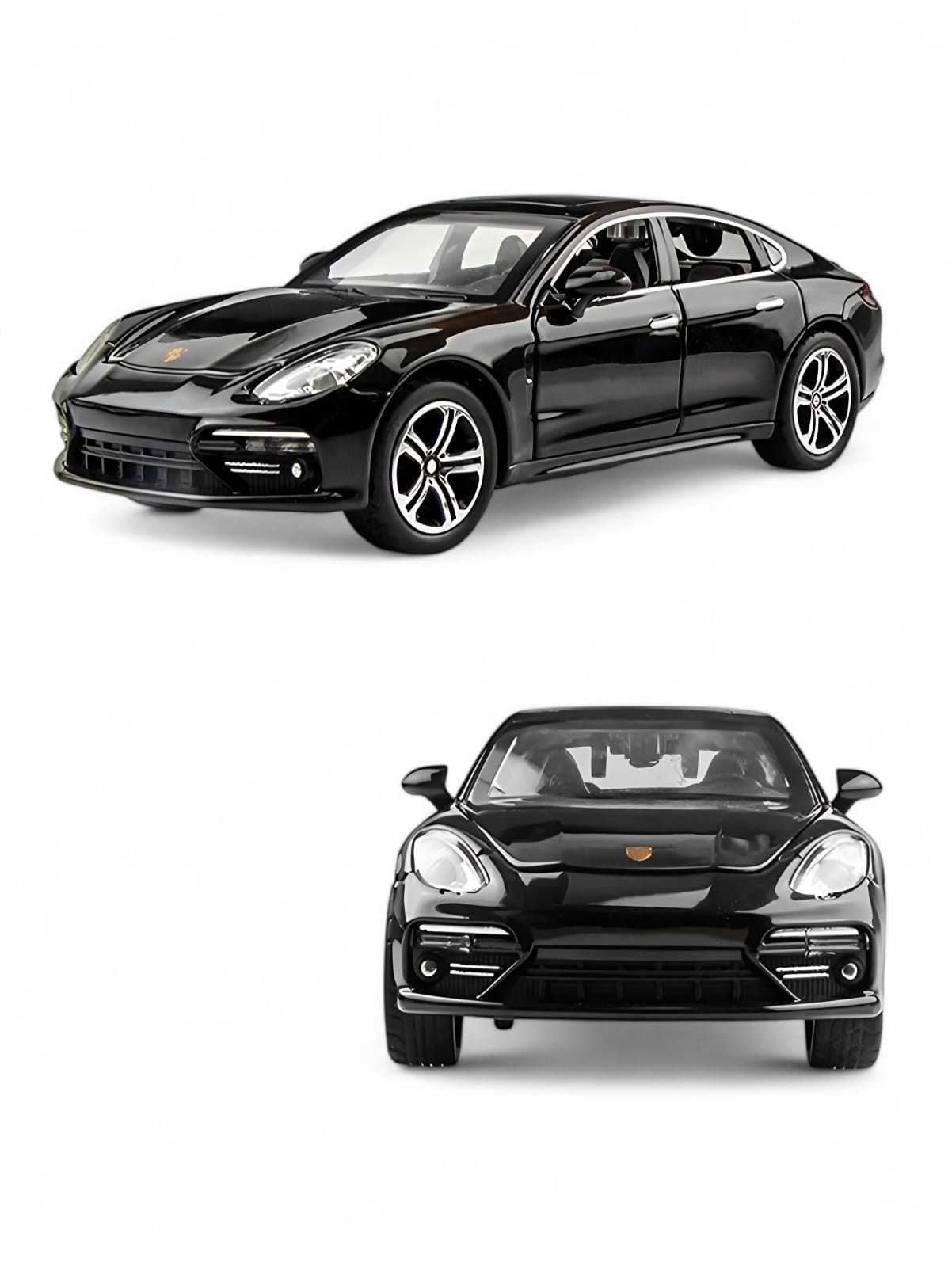 Porsche Panamera Metal Diecast Car - Scale 1:32 - Black (TV-AG-24) - Toyloft