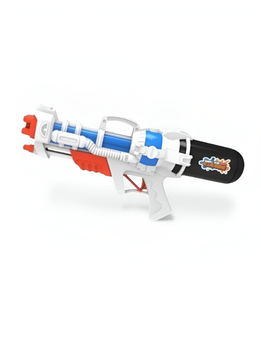 PowerShot – 380ml Super Power Water Blaster Pichkari | Ergonomic Grip High-Performance Holi Water Gun White LMI14320.