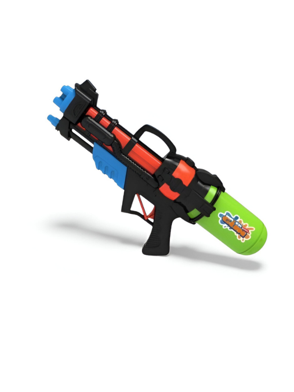 PowerShot – 380ml Super Power Water Blaster Pichkari | Ergonomic Grip High-Performance Holi Water Gun Black LMI14320.