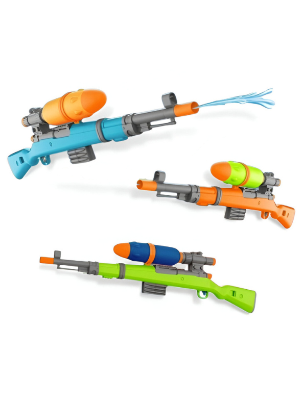 PowerSniper – 600ml Water Gun | Sniper Style High-Capacity Holi Blaster LMI12054.