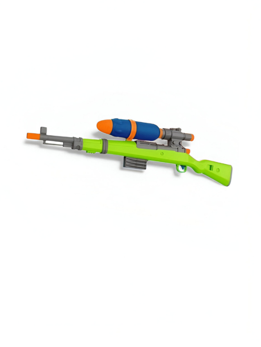 PowerSniper – 600ml Water Gun | Sniper Style High-Capacity Holi Blaster LMI12054.