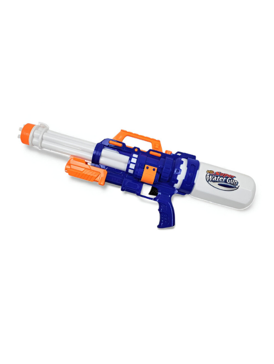 PowerSplash – Kids High-Pressure Water Gun | Large Tank Pump Action Pichkari for Holi Festival & Pool Fun Blue LMI11842.