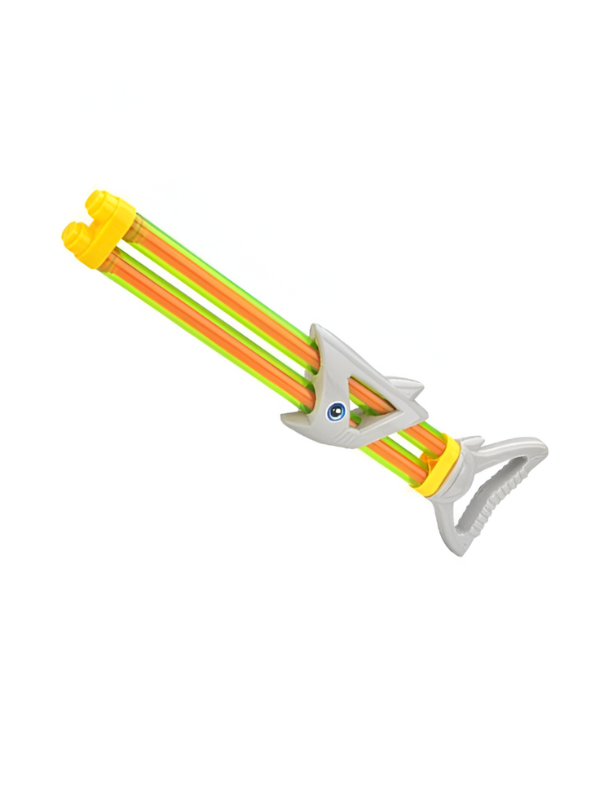 PowerSpray – 300ml Water Gun Pichkari | Long-Range Durable Summer Water Blaster for Children Grey LMI14332.