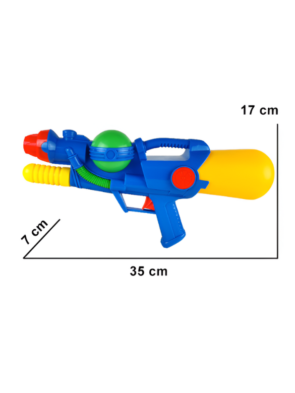 PowerStream – 400ml Hydro-Stream Water Gun | Premium Lightweight Holi Pichkari for Kids Yellow LMI14290.