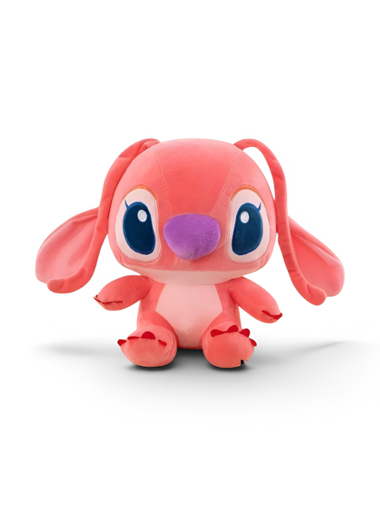 Premium 10-Inch Angel Plush Toy – Soft Pink Alien Stuffed Animal, Collectible Gift for Lilo & Stitch Fans ST15443