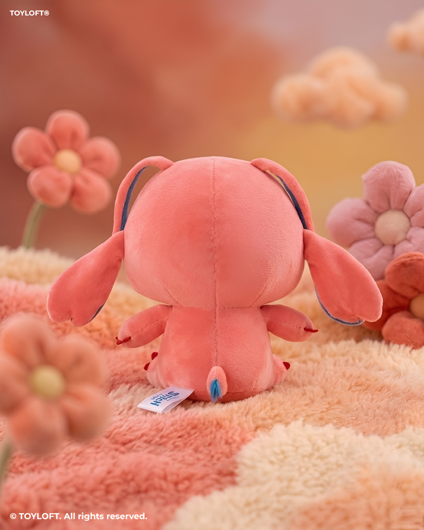 Premium 10-Inch Angel Plush Toy – Soft Pink Alien Stuffed Animal, Collectible Gift for Lilo & Stitch Fans ST15443