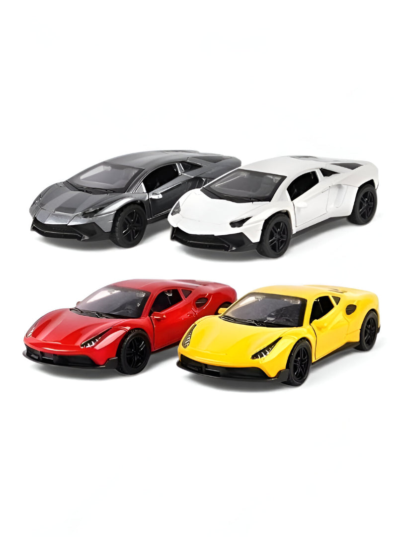 Lamborghini Aventador Die-Cast Sports Car Model Toy (1:32 Scale) - Collector's Edition Supercar Replica LMI13755