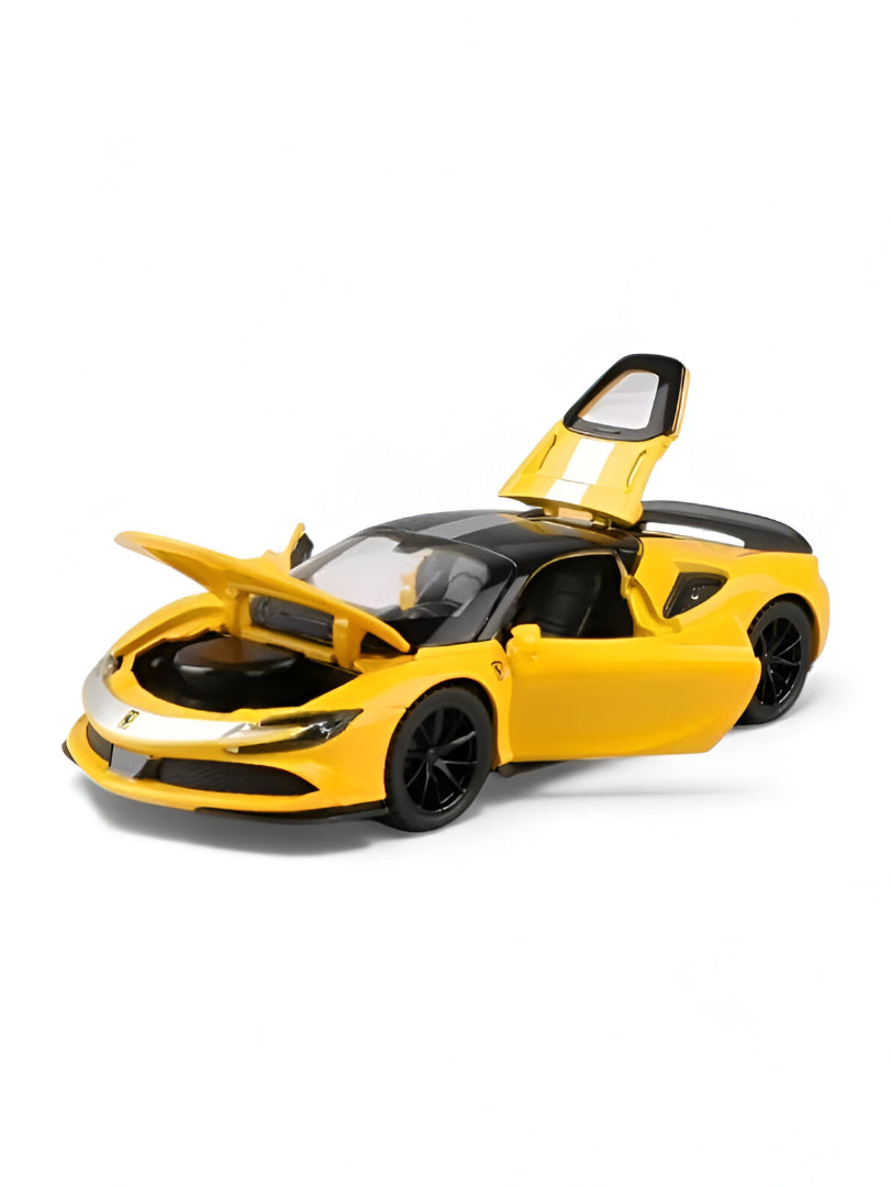 Lamborghini Aventador Die-Cast Sports Car Model Toy (1:32 Scale) - Collector's Edition Supercar Replica LMI13755