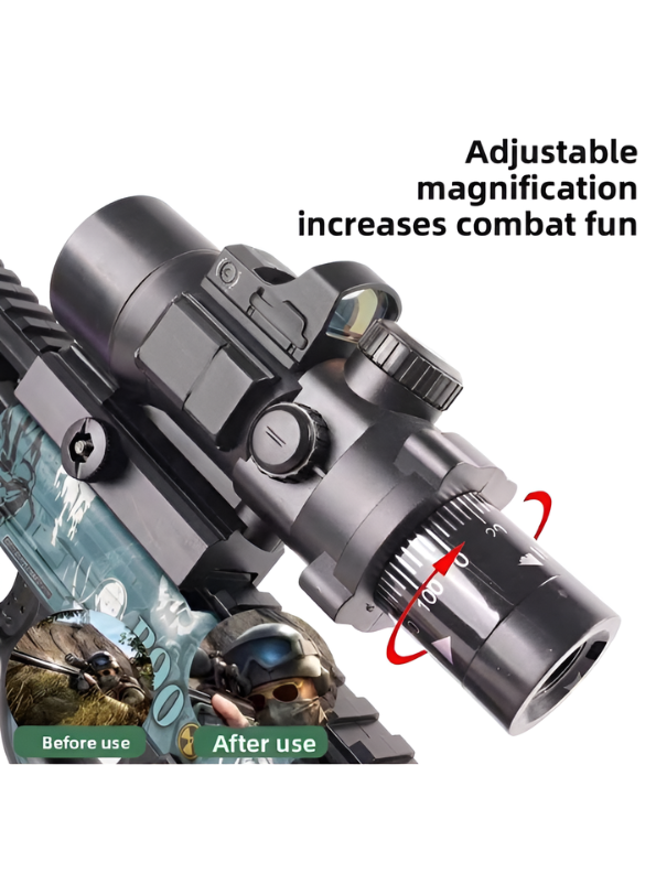 P90 Edition Toy Gun Blaster with Scope & Custom Graphics LMI16903
