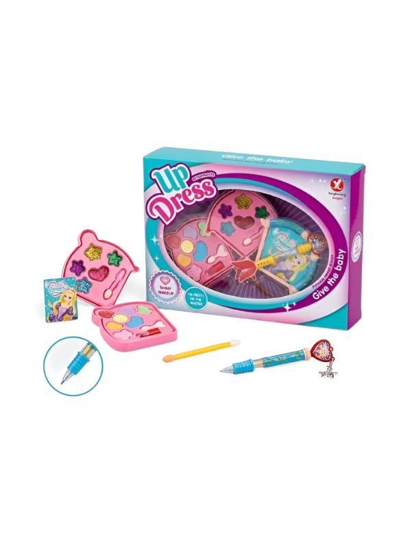 Princess Dream Sparkle Makeup & Stationery Set for Kids – All-in-One Creative Beauty & Art Kit NX11650.