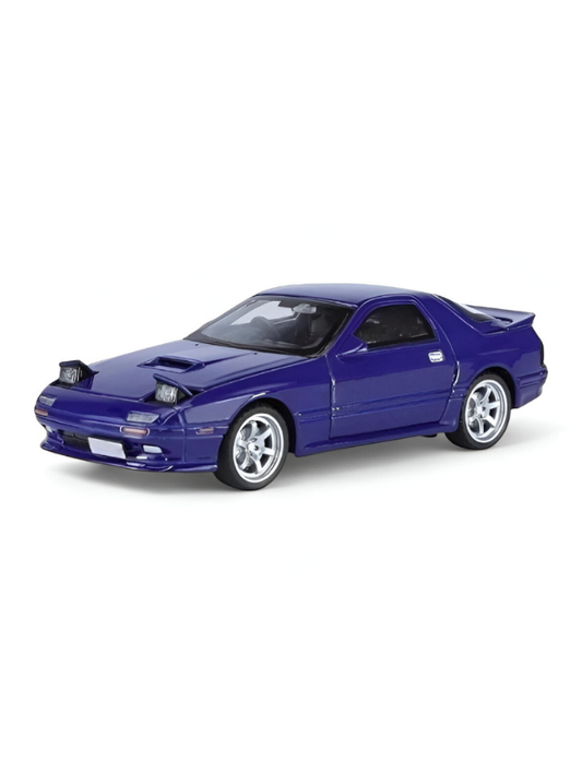 Blue - Mazda RX-7 Elite Metal Diecast Car - Scale 1:32 - TV5395