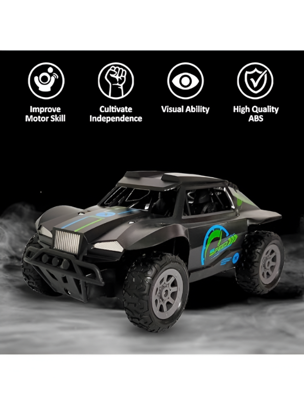 Remote Control Stunt Car with 2.4GHz Transmitter - High-Speed RC Buggy Toy for Kids and Adults