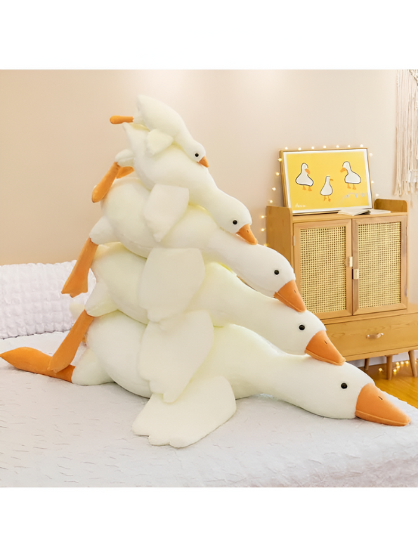 Cute & Squishy Duck Soft Toy | Plush Goose Stuffed Animal - 7 Inch LMI12229