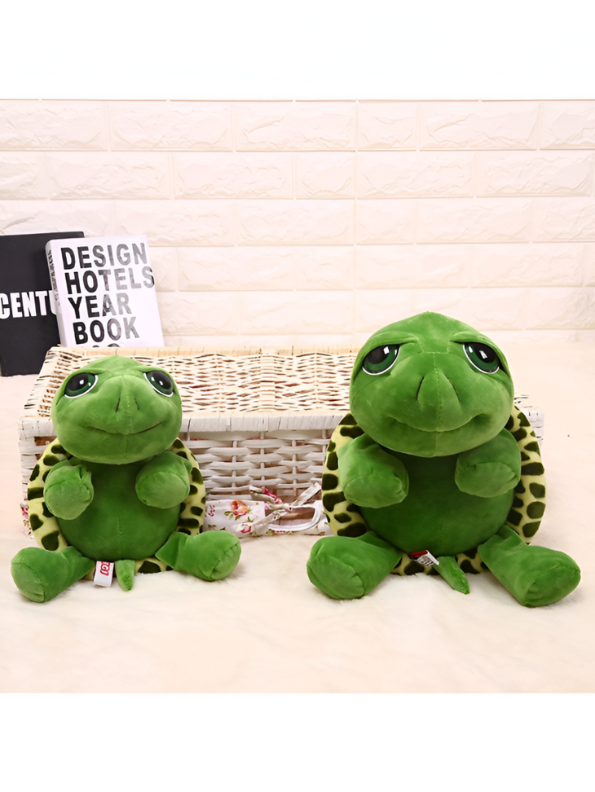 Green Tortoise Soft Toy | Stuffed Animal for Kids | 7-Inch Plush LMI12230