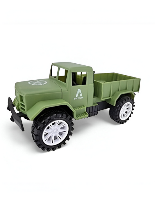 Military Toy Truck for Boys | Army Green Vehicle with Off-Road Wheels