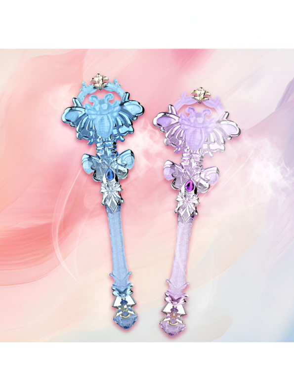 Blue - Enchanted Crystal Wand Prop Replica - Magical Fantasy Staff/Scepter Collectible NX15648