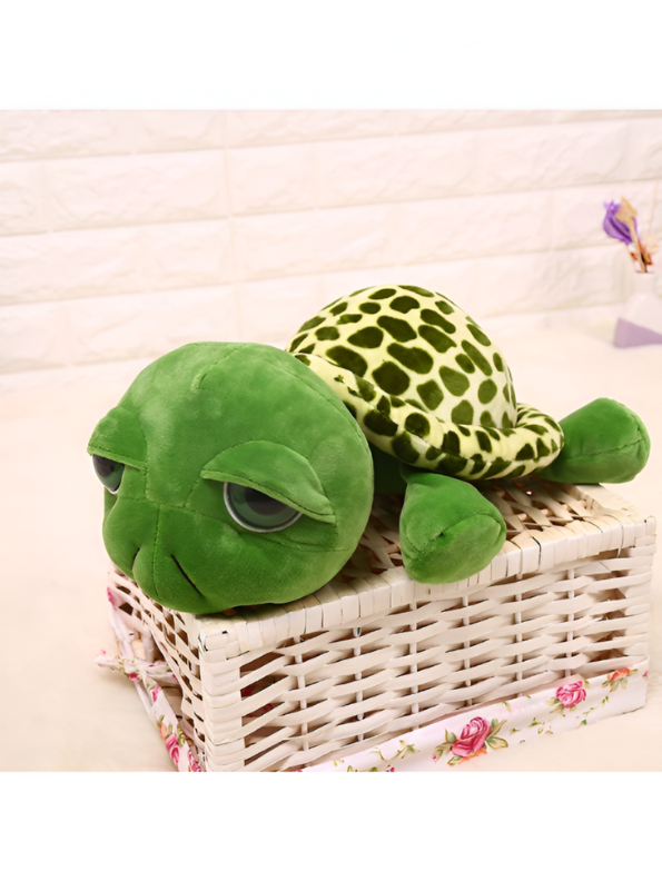 Green Tortoise Soft Toy | Stuffed Animal for Kids | 7-Inch Plush LMI12230