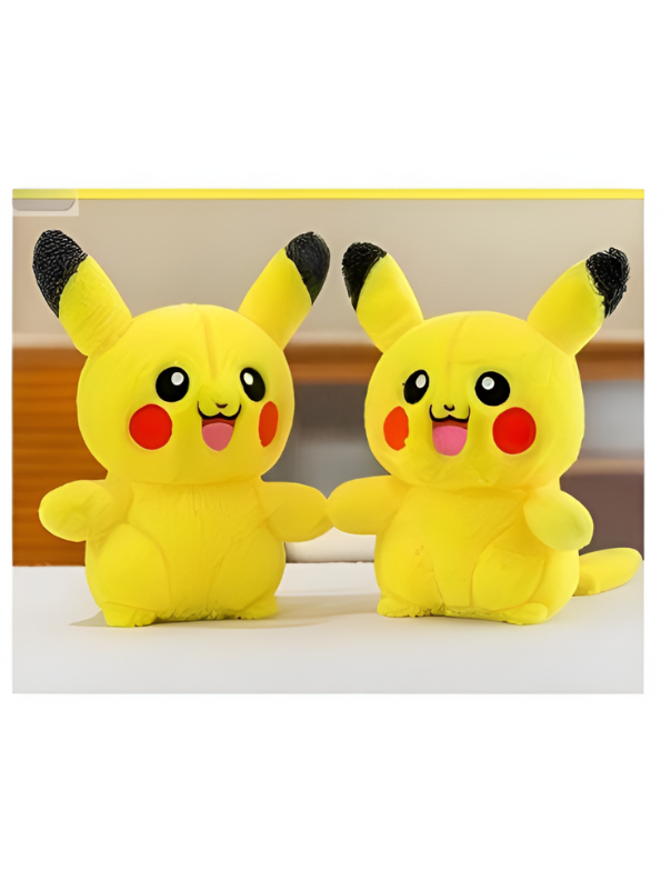 Pikachu Plush Toy | Soft & Cuddly | Official Pokémon Merchandise | 8 Inch LMI11548
