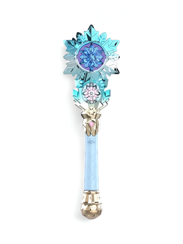 Magical Blue & Crystal Flower Wand - Fantasy Cosplay Prop NX15691