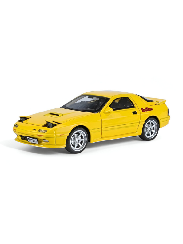 Yellow - Mazda RX-7 Elite Metal Diecast Car - Scale 1:32 - TV5395