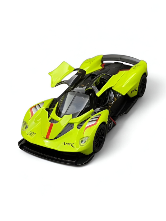 Green - Aston Martin Valkyrie AMR Pro Diecast Car - 1:32 Scale Collector Model TV5693