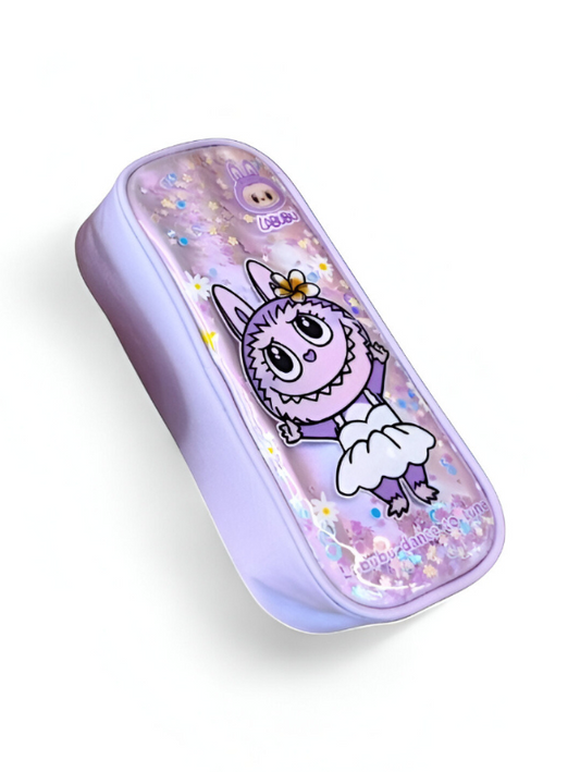 Labubu Lavender Bunny Pencil Case - Trendy POP MART Stationery Pouch NOVHBC-1881131