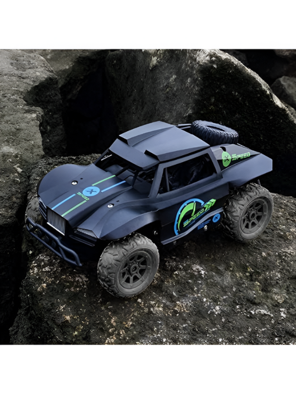 Remote Control Stunt Car with 2.4GHz Transmitter - High-Speed RC Buggy Toy for Kids and Adults