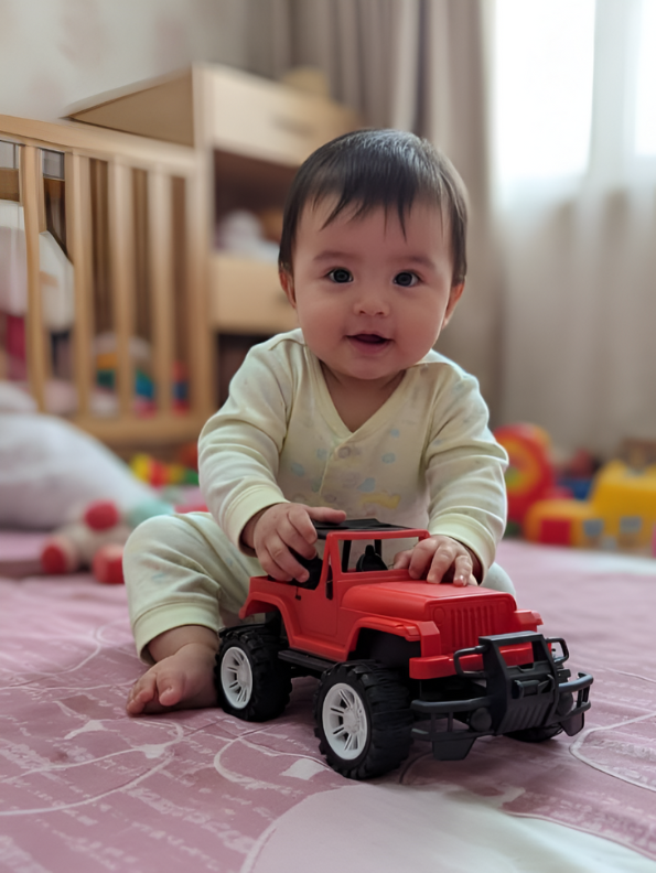 Red Toy Jeep Wrangler - Off-Road Adventure Vehicle for Kids