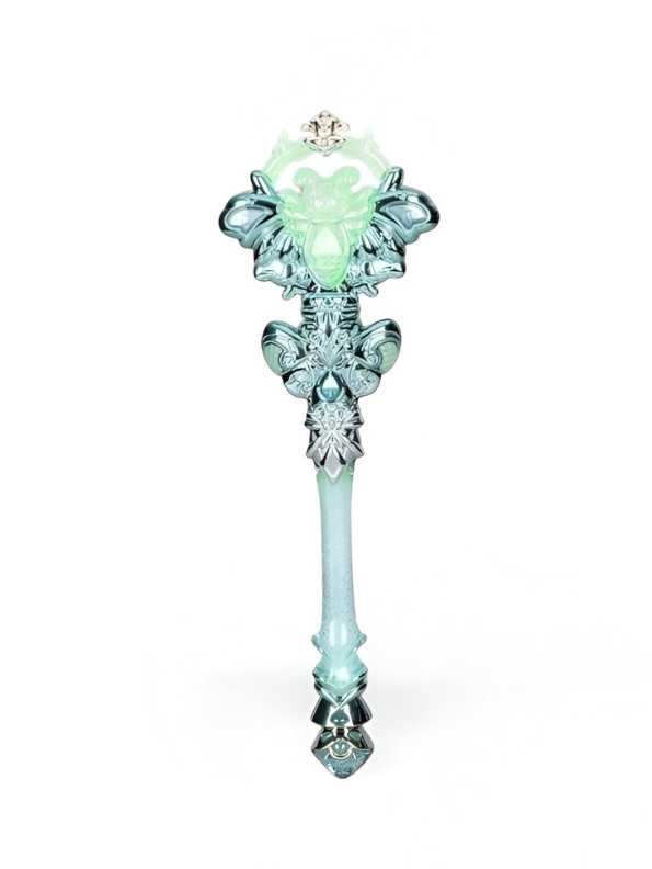 Green - Enchanted Crystal Wand Prop Replica - Magical Fantasy Staff/Scepter Collectible NX15648