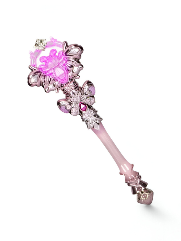 Pink - Enchanted Crystal Wand Prop Replica - Magical Fantasy Staff/Scepter Collectible NX15648