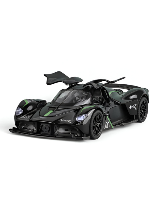 Black - Aston Martin Valkyrie AMR Pro Diecast Car - 1:32 Scale Collector Model TV5693