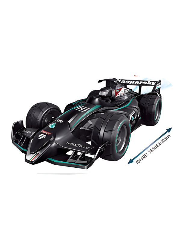 Pro Series Formula 1 RC Spray Racing Car | Blue 2.4GHz Remote Control MD709.