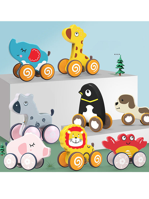 Animal Pull Along Toy For Kids - Piggy (NX.L-J-10)