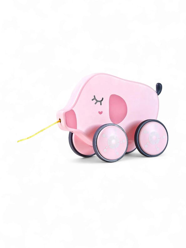 Animal Pull Along Toy For Kids - Piggy (NX.L-J-10)