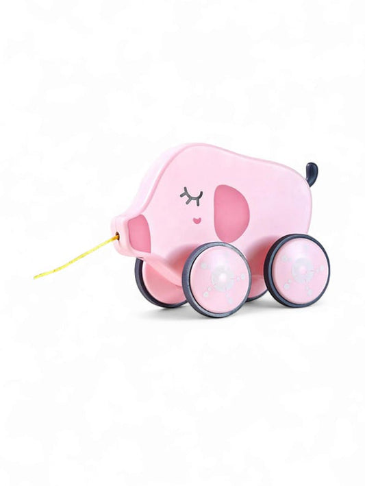 Animal Pull Along Toy For Kids - Piggy (NX.L-J-10) - Toyloft