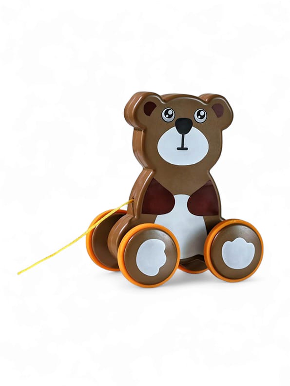 Animal Pull Along Toy For Kids - Bear (NX.L-J-10)