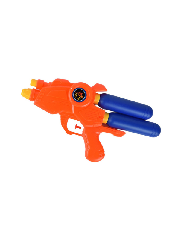 PumpPro – 300ml Water Pichkari Toy | Easy Pump Action Long-Range Water Gun for Kids’ Summer & Holi Fun Orange LMI14330.