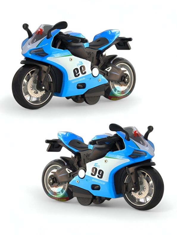 Blue - R1 Sport Diecast Metal Bike Model - Collectible 1:12 Scale Motorcycle | MD-N-24.