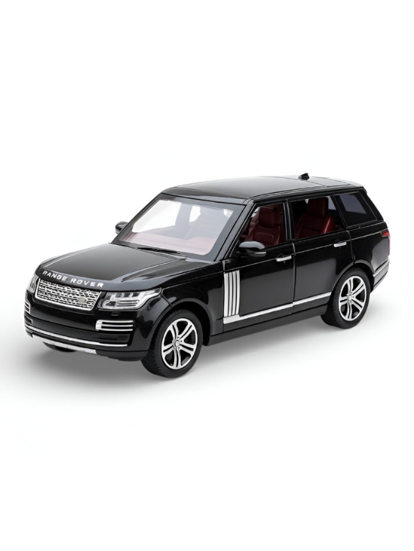 Range Rover L405 Diecast Model Car 1:32 Scale - Black - New in Box - Detailed Interior, Opening Doors - Land Rover Enthusiast Gift LMI16323
