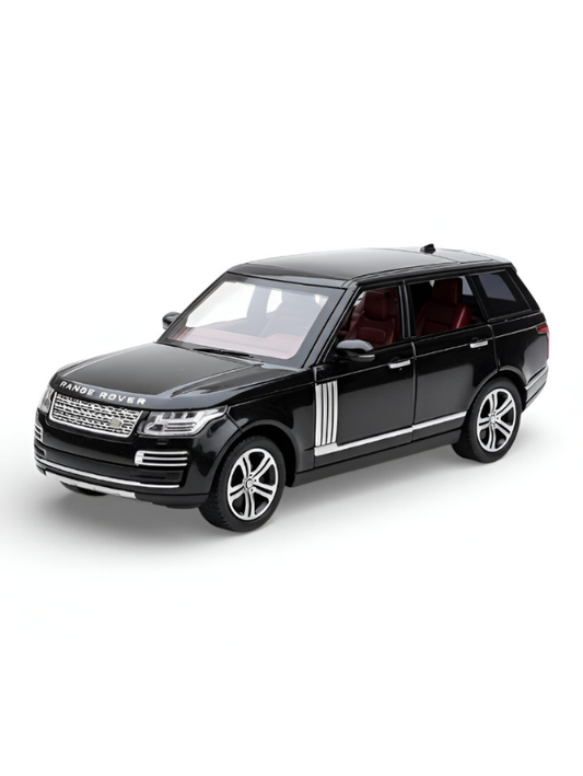 Range Rover L405 Diecast Model Car 1:32 Scale - Black - New in Box - Detailed Interior, Opening Doors - Land Rover Enthusiast Gift LMI16323