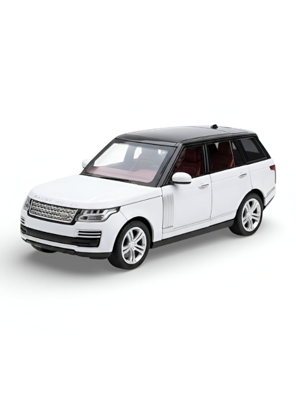 Land Rover Diecast Models Range Rover L405 Diecast Model Car 1:32 Scale - White - New in Box ...
