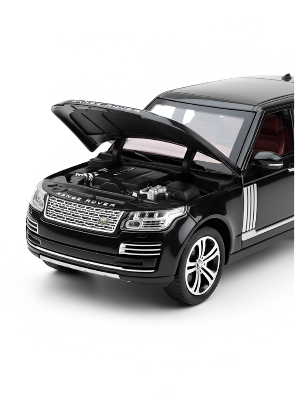 Range Rover L405 Diecast Model Car 1:32 Scale - Black - New in Box - Detailed Interior, Opening Doors - Land Rover Enthusiast Gift LMI16323
