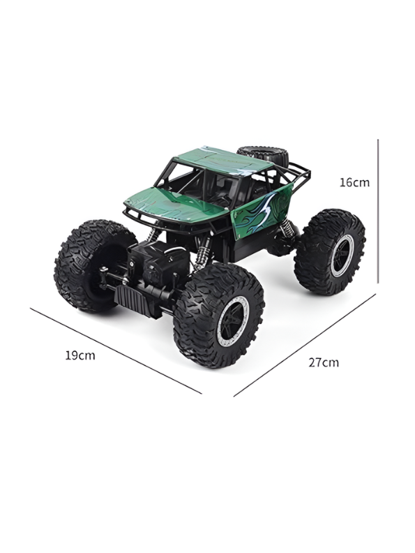 RC Alloy Remote Control Rock Crawler Monster Truck Grey LMI15087.
