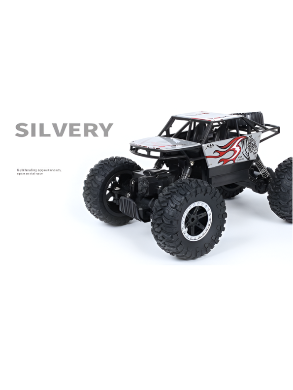 RC Alloy Remote Control Rock Crawler Monster Truck Grey LMI15087.