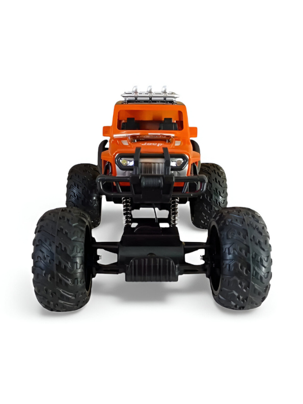RC Climbing Car 4x4 – High-Speed Off-Road Remote Control Car Toy for Kids & Adults Orange - LMI14921.