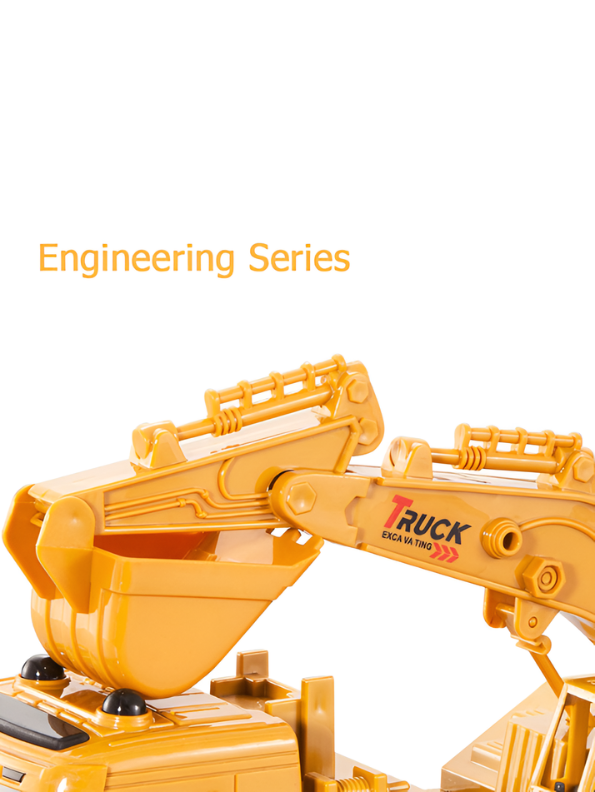 RC Construction Cherry Picker Truck Toy – Remote Control Man Lift Crane with Lights, 360° Rotating Boom TV5145.