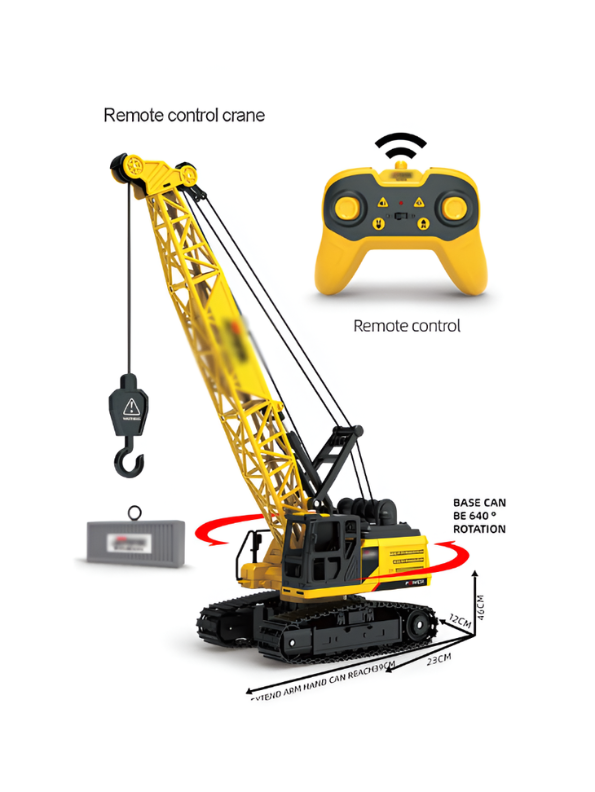 RC Crawler Crane Toy with Alloy parts MD710.