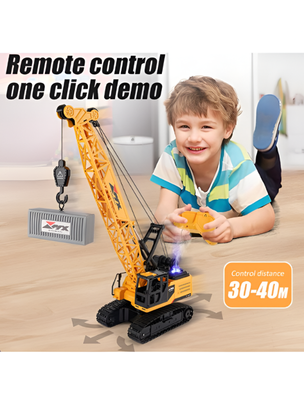 RC Crawler Crane Toy with Alloy parts MD710.