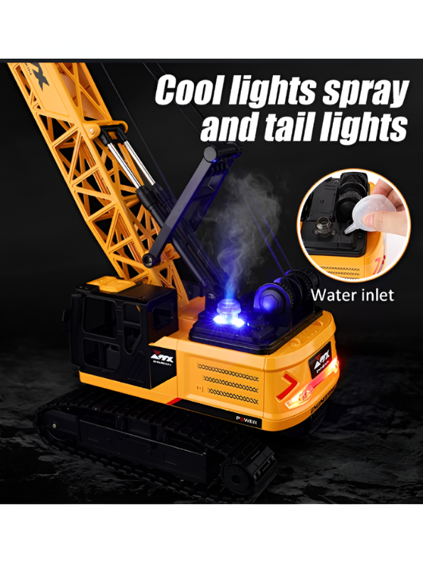 RC Crawler Crane Toy with Alloy parts MD710.